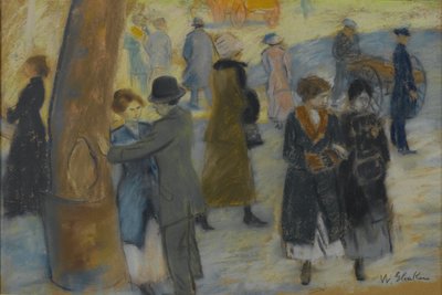 City Scene, c.1910 by William James Glackens